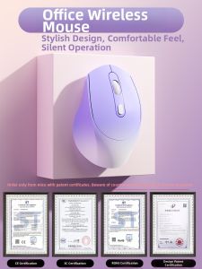 Wireless Bluetooth Silent Rechargeable Mouse