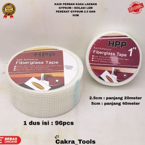 KAIN PERBAN KASA LAKBAN GYPSUM / ISOLASI LEM PEREKAT GYPSUM 3 DAN 5 CM