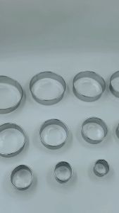 PEMANGGANG TERBAIK 12in1 SET COOKIE CUTTER CETAKAN BAKING CETAKAN BAJA BEBAS BPA