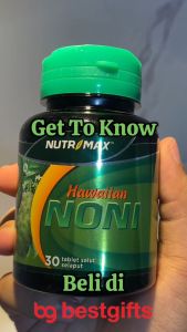 NUTRIMAX HAWAIAN HAWAIIAN NONI VITAMIN IMUNITAS KEKEBALAN DAYA TAHAN TUBUH METABOLISME 30 KAPSUL