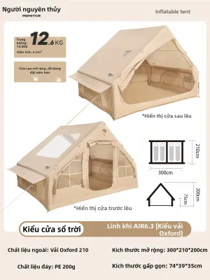 The Primitive | Lều Dã Ngoại Tự Phồng Chống Thấm Nước Tiện Lợi