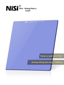 Nisi | Bộ Lọc Vuông Chống Ô Nhiễm Ánh Sáng 75mm