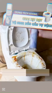 🚽 CHAI XỊT BỌT VỆ SINH BỒN CẦU TỰ ĐỘNG – DUNG TÍCH KHỦNG 600ML – SẠCH SÂU KHỬ MÙI TIỆN LỢI!