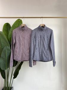 เสื้อคลุมโยคะผู้หญิง ทรงเข้ารูป คอตั้ง ทรงหลวม แขนยาว ผ้าไนลอน ระบายอากาศได้ดี ดูดซับเหงื่อได้ดี สำหรับฤดูใบไม้ร่วงและฤดูหนาว