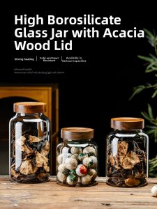 ZHUXI | Moisture-Proof Storage Jar High Borosilicate Glass