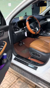 Bình xịt bọt vệ sinh đa năng M002 OMINO 600ml tặng kèm khăn lau vệ sinh ô tô - Việt Bắc Car Store