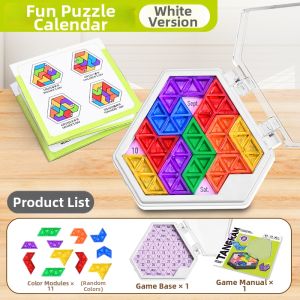 Educational Fun Puzzle Toy For 3+ Logic Training Hexagonal