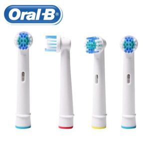 Oral-B หัวแปรง หัวแปรงสีฟันไฟฟ้า หัวแปรงสีฟันไฟฟ้า สําหรับ Braun Oral B สีขาว แบบเปลี่ยนสําหรับ Oral B Rotary