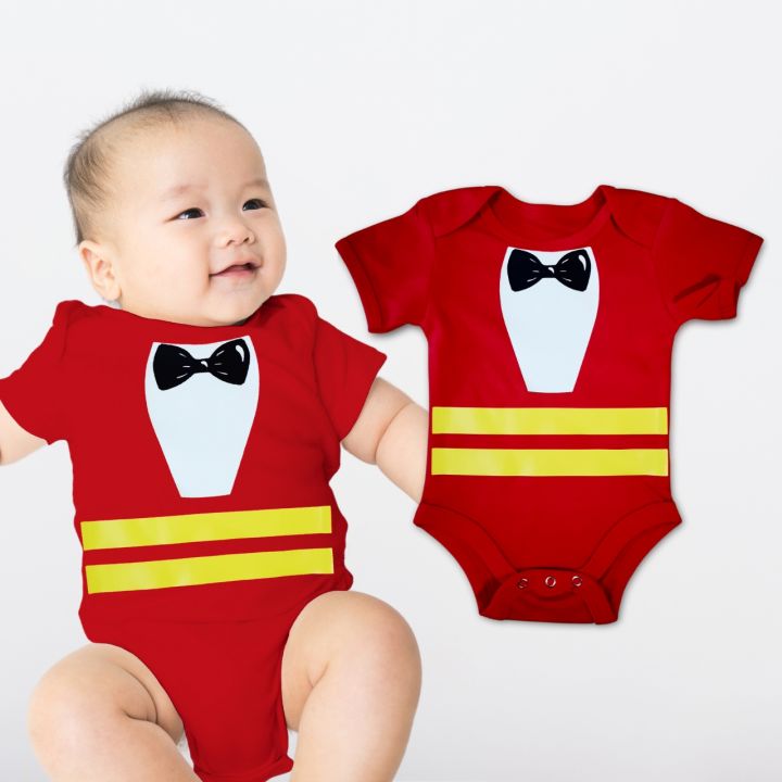 Baby Onesies PH Jollibee Baby Boy Girl Clothes 0-12 months Cotton Newborn  1st Birthday Christening Monthly Outfit Lazada PH