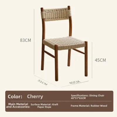 MU FENG ZHI NAN | Relaxing Mid-Century Dining Chair