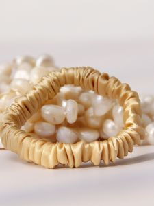 ริบบิ้นผ้าไหมแท้สำหรับผู้หญิง ริบบิ้นผ้าไหมเต่า เข็มขัดยางยืดสำหรับเด็กและผู้ใหญ่ ไม่ทำลายเส้นผม ตกแต่งผม หัวเข็มขัดผ้าไหม