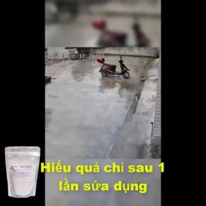 Bột tẩy rong rêu - Chất tẩy rong rêu cho sân xi măngsân gạch vỉa hè hiệu quả 1gói 500g