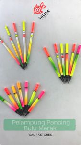 Pelampung Pancing BULU MERAK 6CM 8CM 10CM 12cm isi 1 kodi 20 pcs Premium