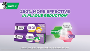 (Bundle of 3) Darlie ExPERT GumCare Sensitivity Relief Toothpaste 3X140g