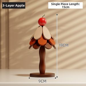 ZHUSHANXIA | Christmas Tree Insulated Wood Coasters