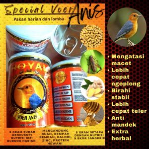 voer royal pakan anis