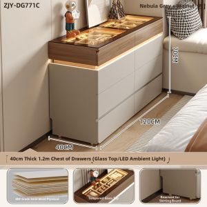 ZUNTONGGE | Slim Jewelry Storage Cabinet 30cm