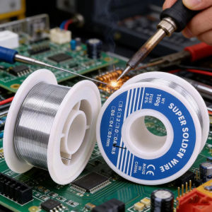0.8/1.0mm Electronic Soldering Wire Solder Wires Rosin Core Tin Multipurpose Welding Wire Flux Iron Wire Reel Household Tool