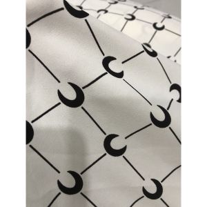 vải lụa pháp họa tiết trăng khuyết dày vừa mềm rũ co dãn nhẹ   giá 1m_(khổ 1m5)