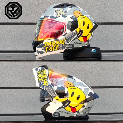 ORZ | Motorcycle Helmet with Bluetooth Double Lens Modular Design
