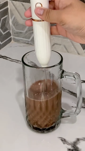 Speed USB rechargeable coffee blender handheld milk frother Electric Milk Frother Hand Blender