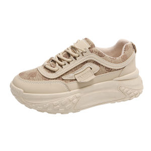 Best Selling Sneaker Womens 2024 New Arrival Casual Leather Shoes Easiest for Match Breathable Feet Small Platform Dad Shoes Womens Shoes