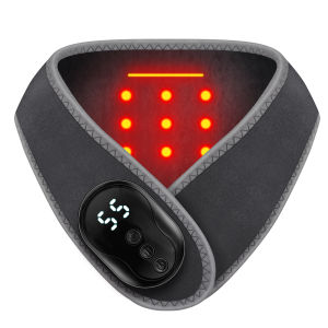 Electric Heating Hand Wrist Massager Vibration Hot Compress Wrist Brace Wrist Protector Wireless Muscle Relaxation Wristband