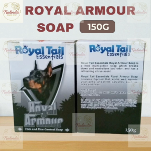 Royal Tail Essentials Royal Armour Soap Tick and Flea Control Soap 150g for Pets