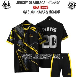 GRATI SABLON NAMA+NOMOR JERSEY OLAHRAGA DEWASA