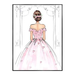 Nordic Pink Beauty Salon Poster Prints Fashion Perfume Women Wall Art Canvas Paintings for Modern Living Room Girl Bedroom De