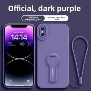 GGUU | Ultra-Thin Frosted Silicone Phone Case For Apple X iPhoneX Max Womens Model With Stand Protective Cover For IPhonexr Xsmax