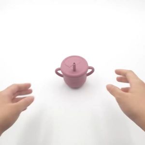 JIYU [JB-013] Silicone Sippy cup  / Gelas Sippy Silikon BPA FREE