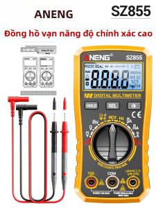 ANENG | Máy Đo Vạn Năng Kỹ Thuật Số ANENG SZ855 Chuyên Nghiệp Thiết Bị Kiểm Tra Điện Thông Minh Cảm Biến Điện Áp NCV Dụng Cụ Tự Làm Với Chức Năng Phát Hiện Điện Áp Dòng Điện 0-600V DC/AC