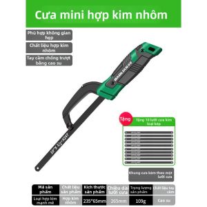KUWUBIANJING | Cưa Tay Đa Năng Cắt Kim Loại Sản Xuất Bằng Tay Từ Đức