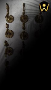 WoraSri BF01 ก๊อกน้ำสนามล้างพื้นอ่างล้างหน้าทองเหลืองติดผนัง ตกแต่งจัดสวนบ้านฮวงจู้ วินเทจ โบราณ ใหญ่ 12x14.5 ซม. สีทองสวยหรูหรา ร้สนิม นก