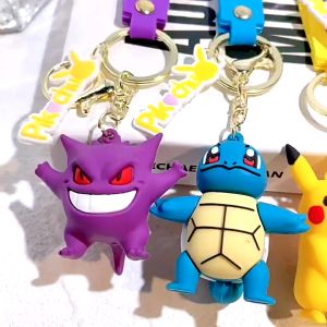 Móc Khóa Hình Nhân Vật Pokemon Pikachu Nghộ Nghĩnh Cute Thích Hợp Móc Treo Chìa Khóa Xe Máy Ô tô Móc Balo Túi Xách