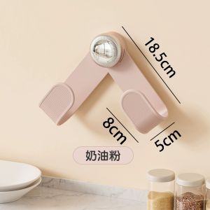 Rotating Pot Lid Holder Wall Mounted Kitchen Storage Rack No Drilling Required Vegetable Board Stand Chopping Board Holder