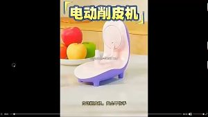 Máy gọt vỏ hoa quả tự động sạc bằng USB giúp gọt vỏ táo lê khoai tây nhanh chóng không dùng tay