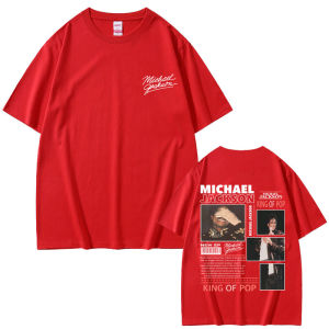 Hot Toys | Men T Shirt Women Tee Boys Girls Top Adults Children Parent Child Cotton kid Tshirts Michael Jackson King Of Pop Vintage Casual
