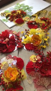 Set Trang Trí Tết Tháp Bánh Tháp Nước Tháp Oản Để Dâng Ngày TẾT Có Đủ Mẫu Siêu Đẹp