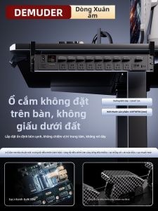 DEMU | Đế Kẹp Bàn Trạm Nạp Khí Nitơ Dây Điện