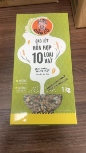 Combo 5 Hộp Gạo Lứt Hỗn Hợp 10 Loại Hạt - Chính Hãng - Tổng 5kg