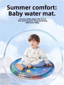 MONLEYTA | Large Size Inflatable Water Mat For Babies Germany Slime Water Pad Baby Toy Anti-Fall Sensory Play Mat Boys Girls Under 12 Years