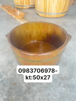 Chậu gỗ ngâm mông-Chậu ngâm phụ khoa(hàng đẹp l1(bo viền)