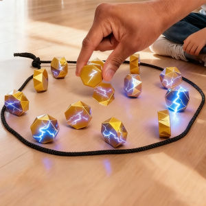 Party Games Magnetic Stones Game Interactive Magnet Board Strategy Game Family Kids Adults Portable Magnetic Stones Play Set 。。