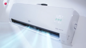 LG แอร์แบบติดผนัง ประหยัดไฟเบอร์ 5 รุ่น IKR SERIES ระบบ Inverter DUALCOOL VICTORY ขนาด 9200-21200 BTU (ไม่รวมติดตั้ง)