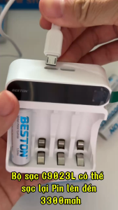 Pin sạc Beston AA 2A 1.2V dung lượng 3300mAh dùng cho karaokepin máy ảnh pin đồ chơi pin đồng hồ