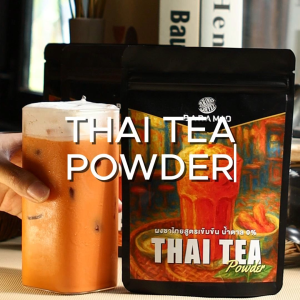 Baramio Thai Tea Powder ผงชาไทยสูตรเข้มข้น 100%  น้ำตาล 0% ชงละลายน้ำร้อนได้ทันที