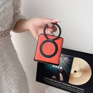 Hinge Protection For Samsung Galaxy Z Flip 8 7 FE 6 5 4 3 Flip7 Flip6 Flip5 Magnetic Case 360 Rotating Ring Holder Leather Cover