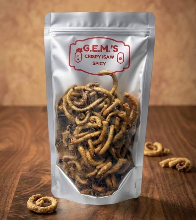G.E.M.’s Fresh and Crispy Isaw 100g Available in 2 Flavors - SOLD PER ...